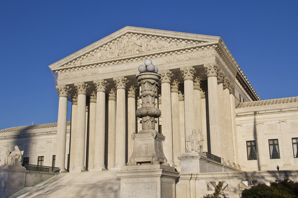 U.S. Supreme Court building in Washington D.C.