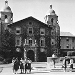 [Photo: Old Union ca. 1945; Source: Stanford News Service]