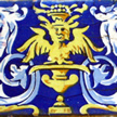Detail of ornate tile
