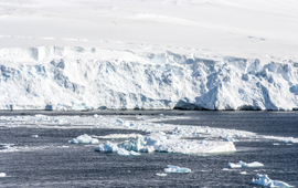 Antarctic coastline